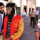 Michael Jackson with John Landis (left) and Rick Baker (via classicmoviemonsters.blogspot.com)